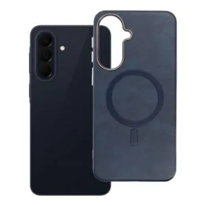 Gentleman Mag Cover case for Samsung A57 compatible with MagSafe navy blue