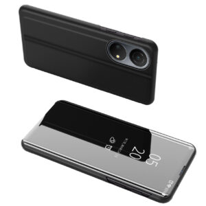 - Clear View Case case for Honor X7 / Honor Play 30 Plus flip cover black