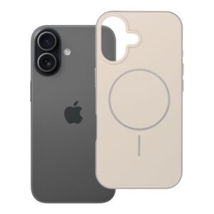 Forcell Case for iPhone 17 F-Protect Chromatic Premium compatible with MagSafe antique white