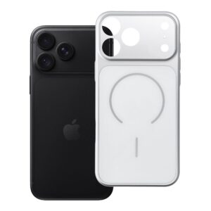 Case for iPhone 18 Pro Max / 17 Pro Max Make 18 compatible with MagSafe silver