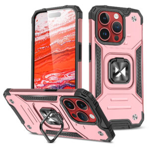 - Wozinsky Ring Armor iPhone 15 Pro Max Ring Armor Case - Gold