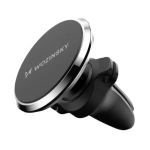 - Wozinsky WUMKO magnetic phone holder for car air vent - black