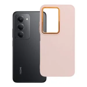 Frame case for XIaomi Redmi 15 4G / 5G (169mm) powder pink
