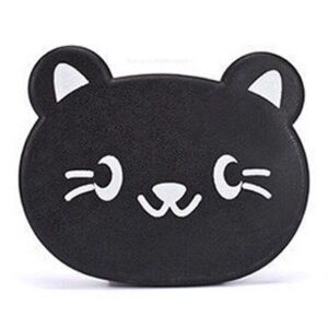 Foldable car table for kids cat shape black