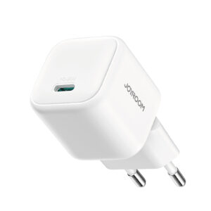 - Joyroom JR-TCG08 GaN 20W Power Delivery Wall Charger - White