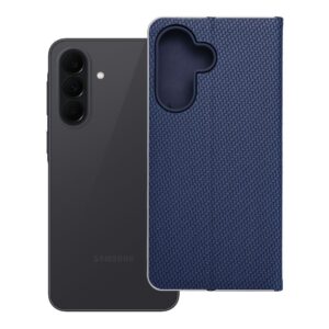 Luna Book Carbon flip case for Samsung A37 5G blue