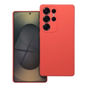 Silicone case for Samsung S25 ULTRA peach
