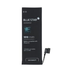 Blue Star Battery for iPhone 5C 1510 mAh HQ