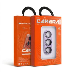 Tempered Glass Camera Lens for Samsung S26 AR+AF Full Metal purple