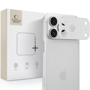 Camera lens protector Tech-Protect Camalloy Fit+ iPhone 18 Pro Max Silver
