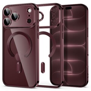 Tech-Protect Magflex MagSafe iPhone 17 Pro Max / 18 Pro Max Shiny Burgundy