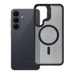 Forcell Case for Samsung S26 FE F-Protect Shadow Stand Premium compatible with MagSafe black