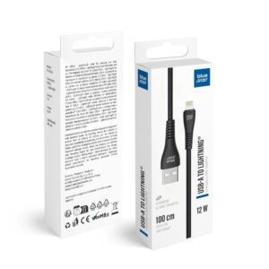 Blue Star Cable USB A to Lightning 2A 12W 1 m PJ-DG5-A black