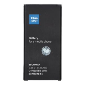 Blue Star Battery for Samsung S5 3000 mAh Premium