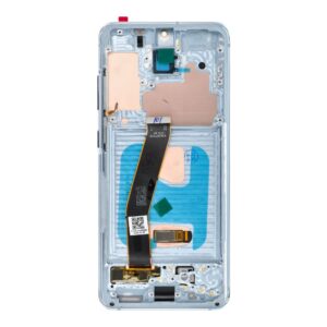 LCD Display for SAMSUNG S20 4G Blue SOFT OLED with frame