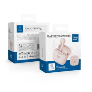 Blue Star Wireless earphones FI7 TWS powder pink