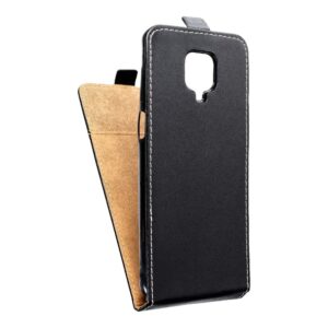 Vertical flip case for Xiaomi Redmi NOTE 9 PRO Slim Flexi Fresh black