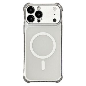 iPhone 18 Pro Max / 17 Pro Max Magnetic TPU Case with Detachable Camera Cover - Transparent