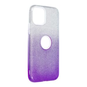 Shining case for iPhone 11 PRO transparent violet