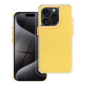 Matrix case for iPhone 15 PRO yellow