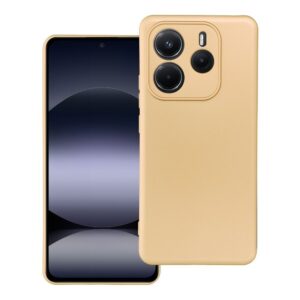 Metallic case for Xiaomi Redmi Note 14 5G gold