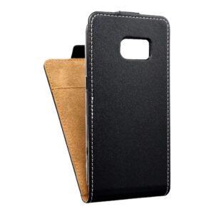 Vertical flip case for Samsung S7 (G930) Slim Flexi Fresh black