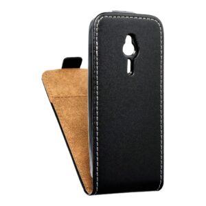 Vertical flip case for Nokia 230 Slim Flexi Fresh black