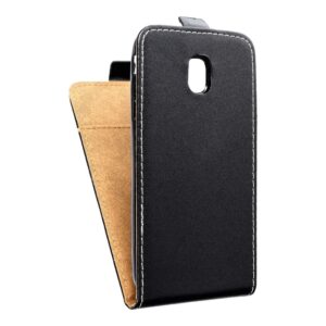 Vertical flip case for Samsung J3 2017 Slim Flexi Fresh black