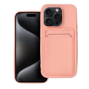 Card case for iPhone 15 PRO Case pink