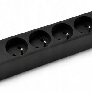 Art Extension cord 4 sockets + USB A + USB C FU915 3 m black