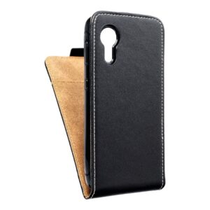 Vertical flip case for Samsung Xcover 5 Slim Flexi Fresh black