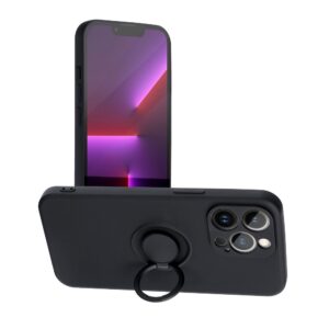 Silicone Ring case for iPhone 12 PRO MAX black