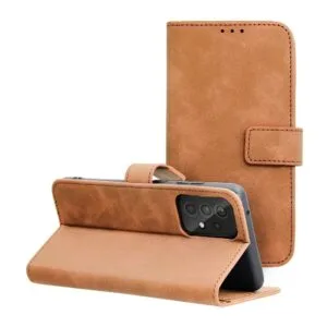 Tender Book flip case for Samsung A52 5G / A52 LTE ( 4G ) / A52s 5G brown