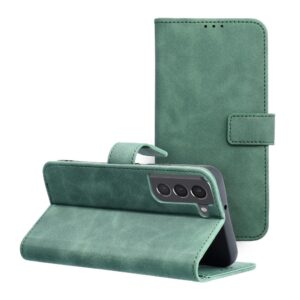 Tender Book flip case for Samsung S22 green
