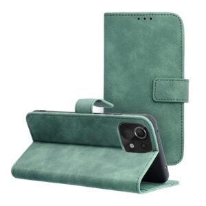 Tender Book flip case for Xiaomi Mi 11 Lite 5G / Mi 11 Lite LTE ( 4G ) / Mi 11 Lite NE green