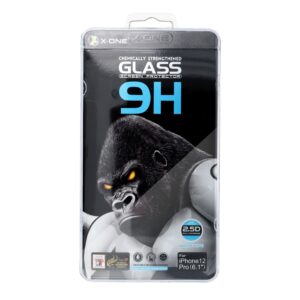 X-ONE Full Cover Extra Strong Matte - for iPhone 15 Plus/16 Plus tempered glass 9H