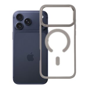 Color Edge Mag Cover case for iPhone 18 Pro Max / 17 Pro Max compatible with MagSafe titanium-gray
