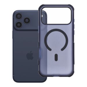 Forcell Case for iPhone 18 Pro Max / 17 Pro Max F-Protect BumperX Premium compatible with MagSafe navy blue