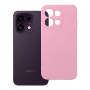 Silicone case for Oppo Reno 16 F 5G / 16 FS 5G powder pink