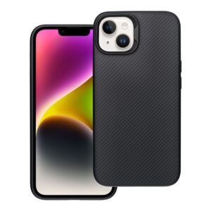 Carbon Elite Mag Cover case for iPhone 14 compatible with MagSafe black