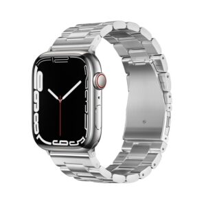 Forcell Strap to Apple Watch F-Design FA10 steel clasp 42 / 44 / 45 / 49 mm silver