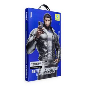 Blueo 5D Mr. Monkey Glass - for Samsung Galaxy A37 5G black (Anti-Static Strong HD)