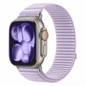 Tech-Protect Nylonloop Apple Watch 8 / 9 / 10 / 11 / 12 / SE / Ultra (44 / 45 / 46 / 49 mm) Purple