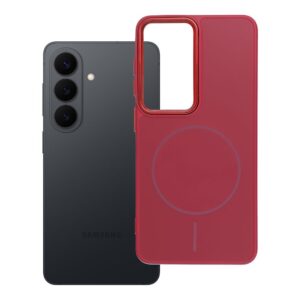 Frame Mag Cover case for Samsung S26 compatible with MagSafe magenta