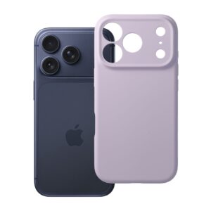 Forcell Case for iPhone 18 Pro / 17 Pro F-Protect Rubber Premium compatible with MagSafe mauve