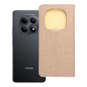 Luna Book Gold flip case for Xiaomi Redmi NOTE 15 5G gold