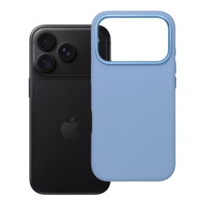 Forcell Case for iPhone 18 Pro / 17 Pro F-Protect Frame Premium compatible with Magsafe light blue