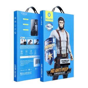 Blueo 5D Mr. Monkey Glass - Apple iPhone 17 Pro Max black (Anti-Peep Strong Privacy)