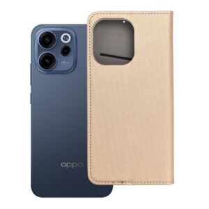 Smart Case Book for Oppo Reno 15F gold
