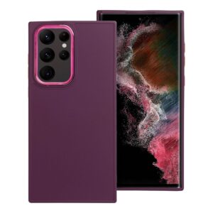 Frame case for Samsung S22 ULTRA purple